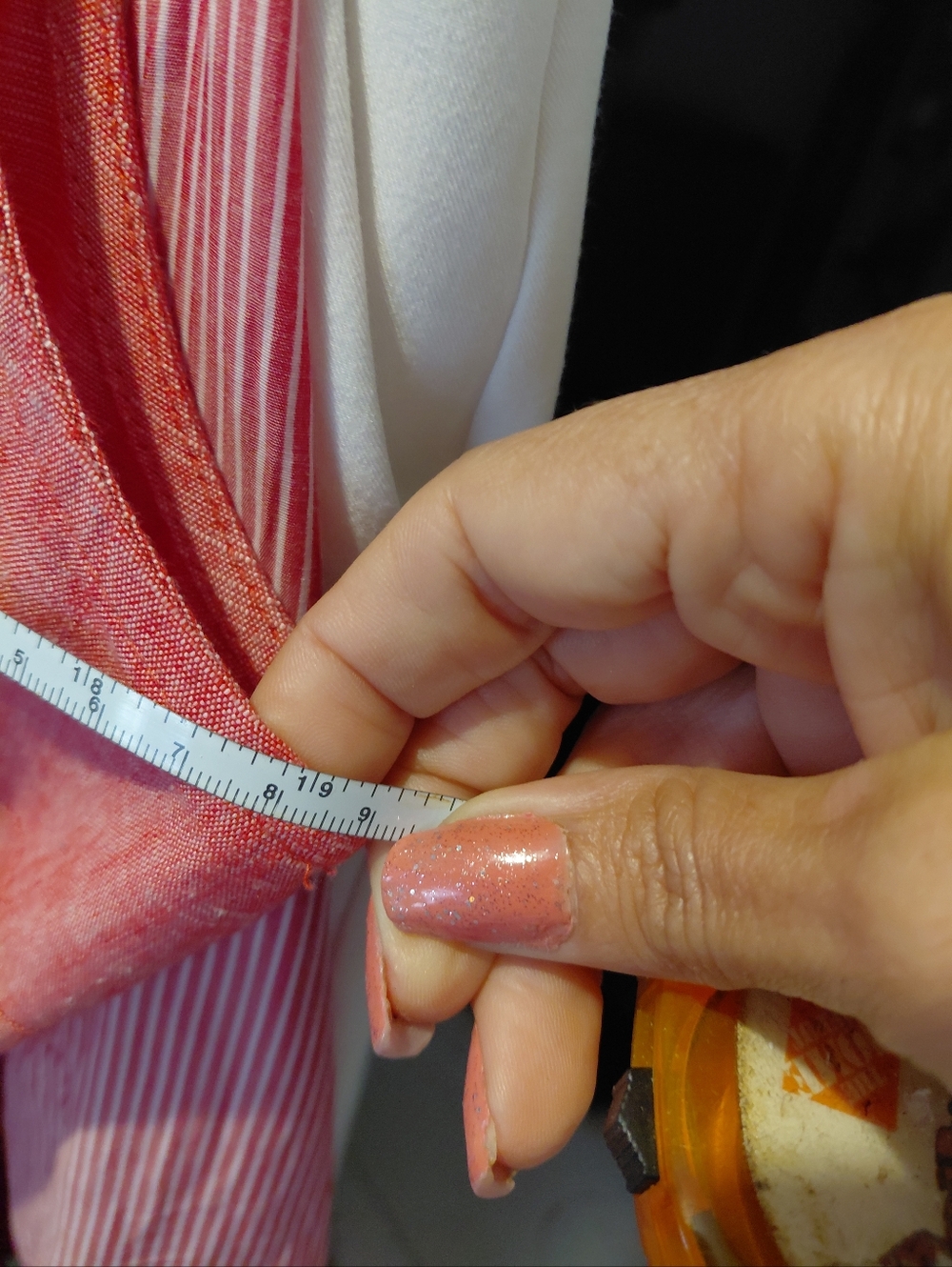 Sharagano Rose Button-Front Mini Dress - Picture 6 of 6